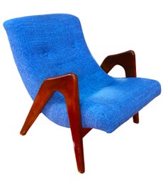 Classic Mid Century Modern Lounge Chair By Adrian Pearsall For Craft Assoc.