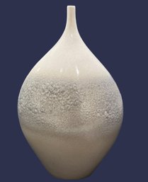 Global Views White And Gray Vase -shippable