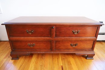 Vintage Lane Cedar Chest With Shelf