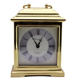 Bulova Westminister Melody Brass Clock -SHIPPABLE