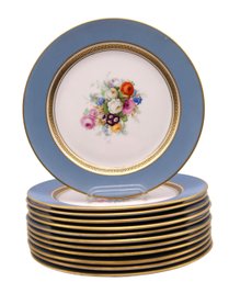 12 -Gordon Belleek Plates -shippable