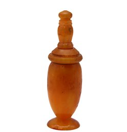 Vintage Butterscotch Perfume Or Snuff Bottle-shippable