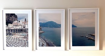 Atrani, Amalfi Coast Triptych By Gray Malin
