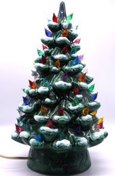 Vintage Ceramic Illuminated Christmas Tree- Shippable