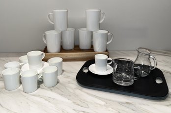 Crate And Barrel , Tray And Pitchers- Shippable