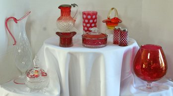 Cranberry Glass Collection