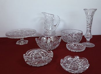Cut Glass Collection -shippable