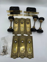 Victorian Style Mortise Lock Door Hardware Sets-shippable