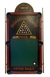 Vintage Style Woodne 3-d Decorative Sign