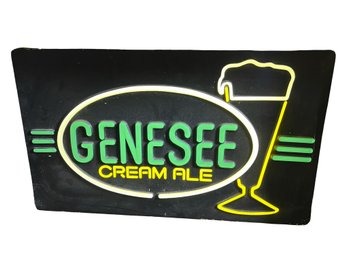 Vintage Genesee Cream Ale Advertising Lighted Bar Sign
