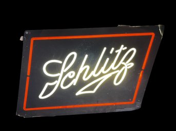 Vintage Schlitz Beer Advertising Lighted Bar Sign