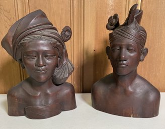 Vintage Balinese Wooden Sculptures- Shippable