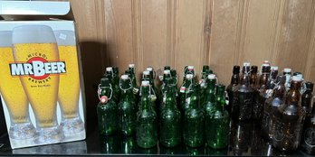 Unused Bottles For Beer And Micro Mr. Beer Brewery