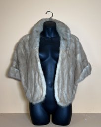 Vintage Blonde Mink Shawl - Shippable