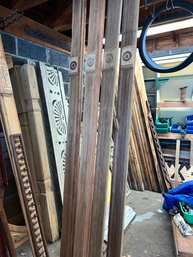 Vintage Architectural Carved Wood Pieces