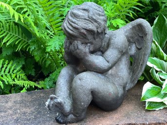 Heavy Cement Vintage Angel