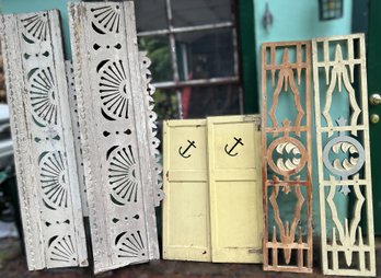 6 Fabulous Architectural Vintage Carved Wood Elements