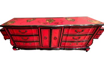 Hand Painted Dresser One Of A Kind