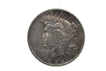 1922 Peace Silver Dollar- Shippable