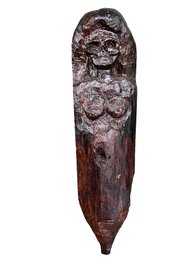 Vintage Carved Wooden Tribal Figure