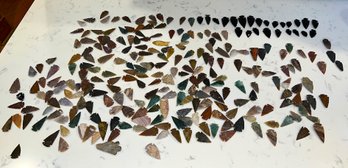 Large Collection Of Arrowheads -shippable