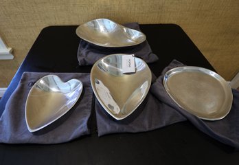 4 Vintage Pieces Of Nambe' Sante Fe