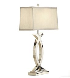 Unity Chrome Table Lamp With Silver Shade