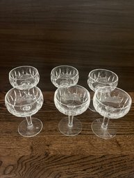 6 Kildare Waterford Vintage Crystal Stemware - Shippable