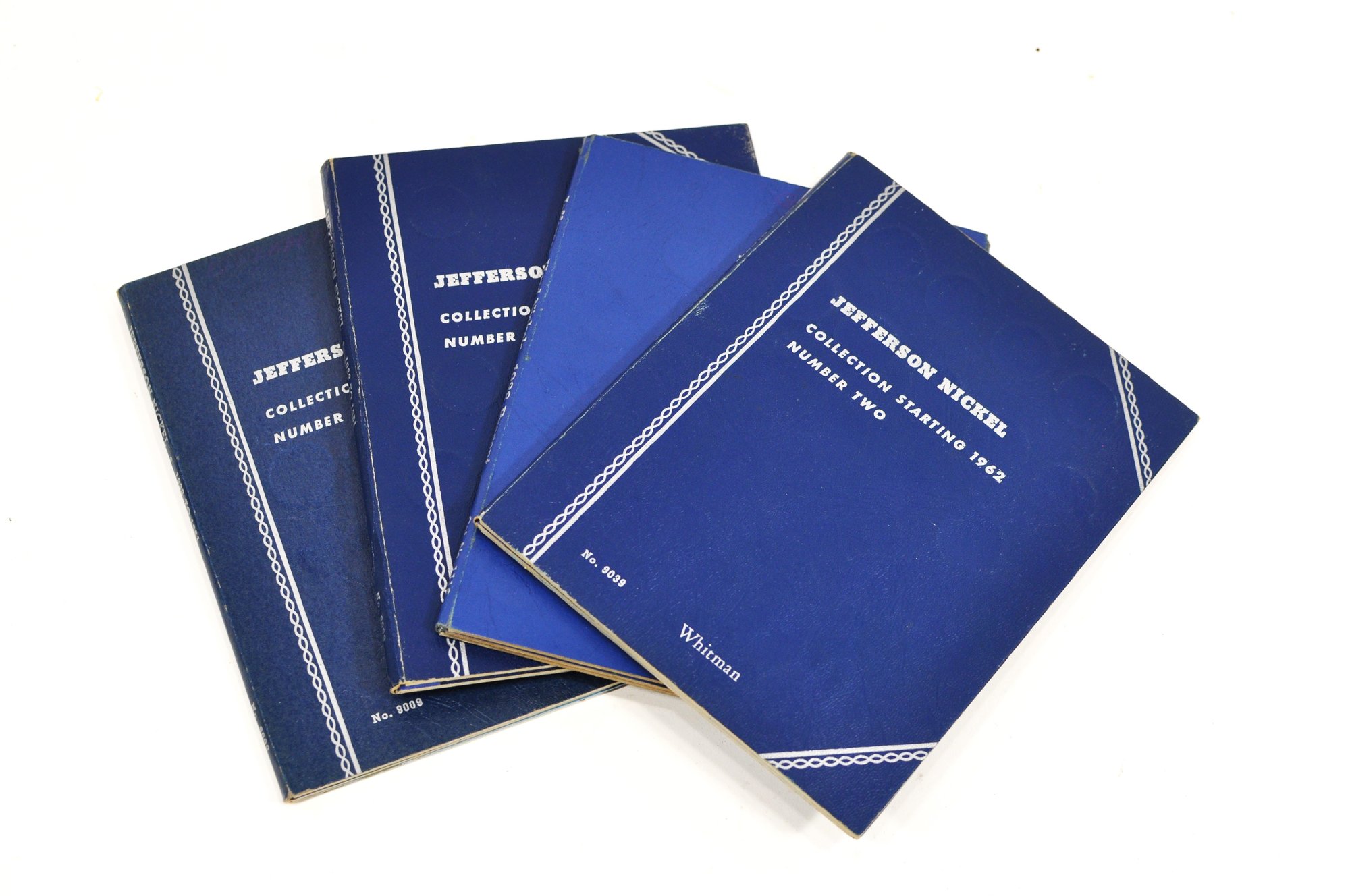 Jefferson Nickel Collection 1938-2000s (4 Coin Folders) - With 119 ...