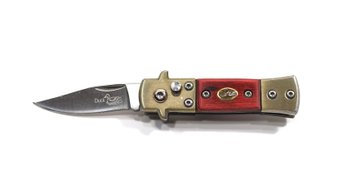 Miniature DUCK Button-release Automatic Knife