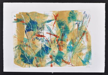 Roberta Segal (20th-21st Century) Unframed Colorful Abstract Composition