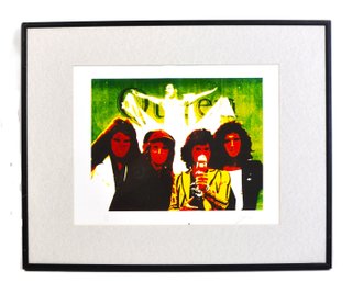 Queen Rock Band Pop Art Style Limited Edition Screen Print, Signed 6/6