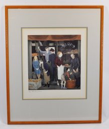 Larissa HELLER (20th Century) Signed Limited Edition Lithograph -  'Bakery'