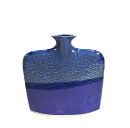 Earth & Sky Pottery Slab Vase – Robin & Billie Bloom, North Carolina Studio Pottery