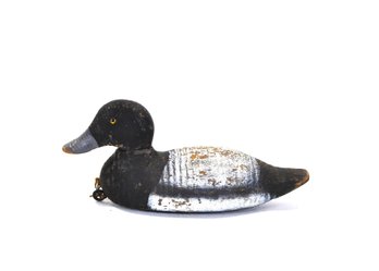 Vintage VICTOR Wooden Hunting Duck Decoy