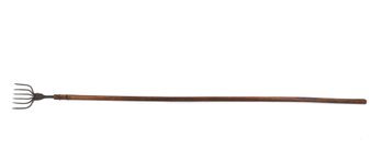 Antique 19th C. Hand-Forged Iron Fish Spear