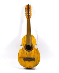 Vintage Handmade Charango-Style 10-String Guitar For Restoration