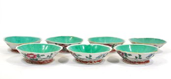 Set 7 Antique Chinese Export Bowls
