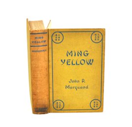Ming Yellow John P. Marquand (1935) First Edition
