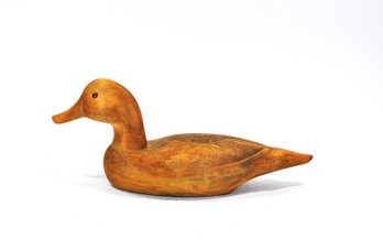 Vintage Wooden Duck Decoy, Country Lures By Emporium Of Maine