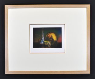 Laurent Schkolnyk (b. 1953, France) 'souvenir Of Venice' Original Color Mezzotint