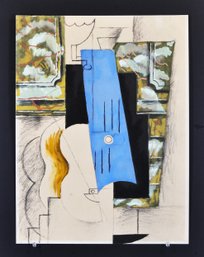 Pablo Picasso 1912-13  Guitar And Gas Burner Print
