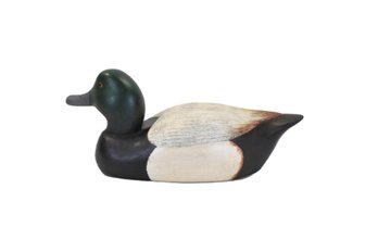 Vintage Wooden Duck Decoy, Kennebunk Maine By Dawn C. Jellison