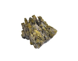 Olive Epidote Mineral Specimen On Matrix