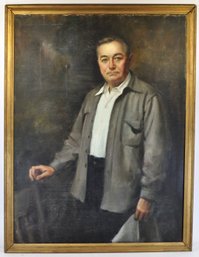 Samuel Edmund Oppenheim, (1901-1992) Portrait Of Paul Lambert