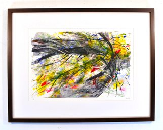 Roberta Segal (20th-21st Century) ' Chaos: In The Beginning'  Genesis, Abstract Monotype, Artists Proof (1/1)