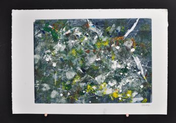 Roberta Segal (20th-21st Century) Abstract Monotype Composition