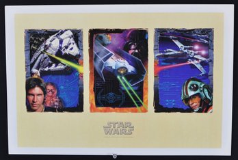 Vintage Lucasfilm STAR WARS Lithograph