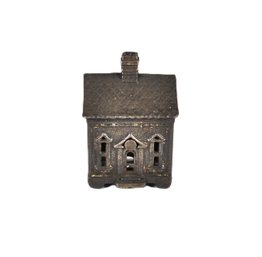 Antique 'Williams Kenton House' Miniature Cast Iron Still Bank / Coin Bank