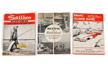 Vintage Rhode Island Boating & Fishing Guides Magazines